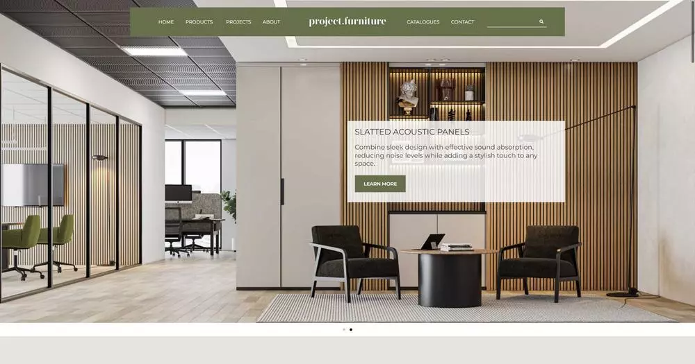Project Furniture Australian commercial office interiors website